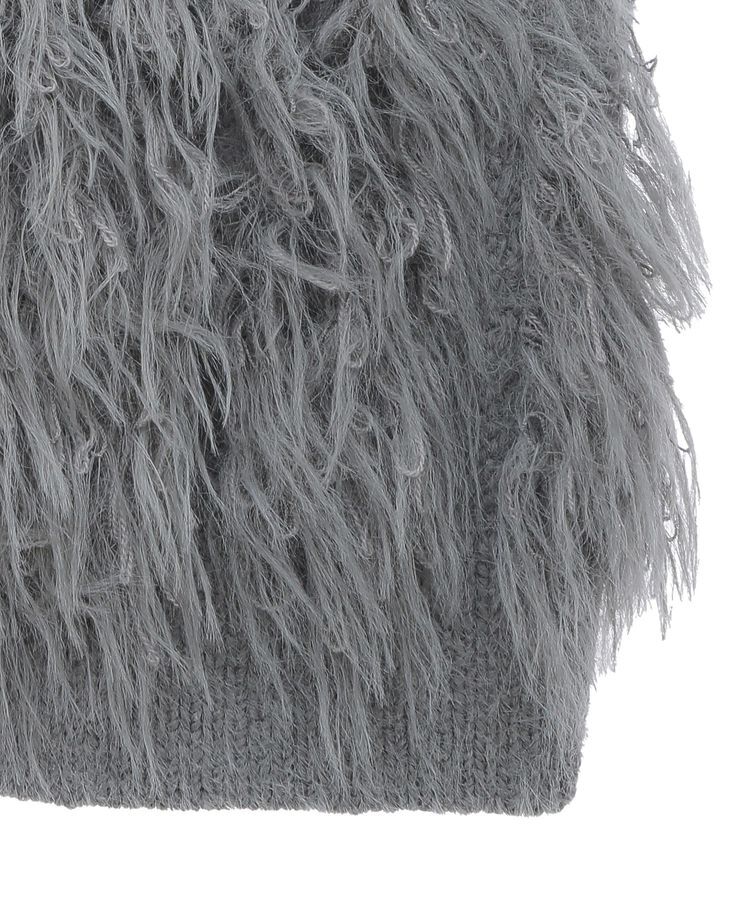 AnriettMusee「フェザーニットベスト」|ベスト・ジレ|