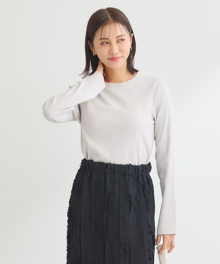 Green Parks「・SUGAR SPOON カラーstリブロンTEE」|Tシャツ・カットソー|