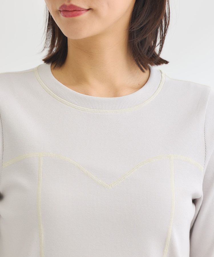 Green Parks「・SUGAR SPOON カラーstリブロンTEE」|Tシャツ・カットソー|