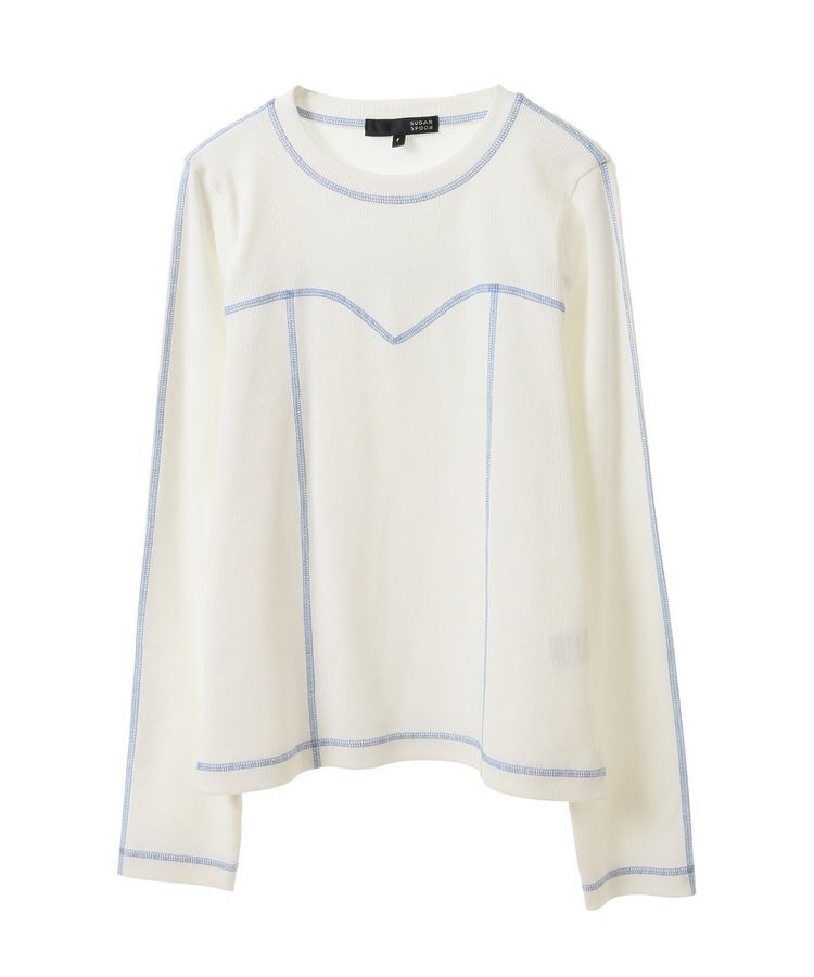 Green Parks「・SUGAR SPOON カラーstリブロンTEE」|Tシャツ・カットソー|