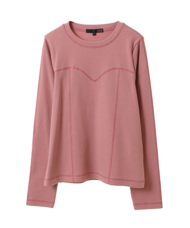 Green Parks「・SUGAR SPOON カラーstリブロンTEE」|Tシャツ・カットソー|