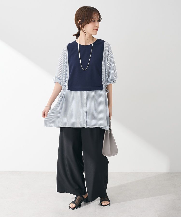 Green Parks「・ELENCARE DUE サイドベルトタックパンツ」|その他|