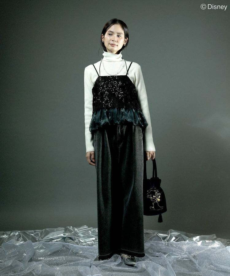 Green Parks「FANTASIA/スパンコール総柄ビスチェ」|ベスト・ジレ|