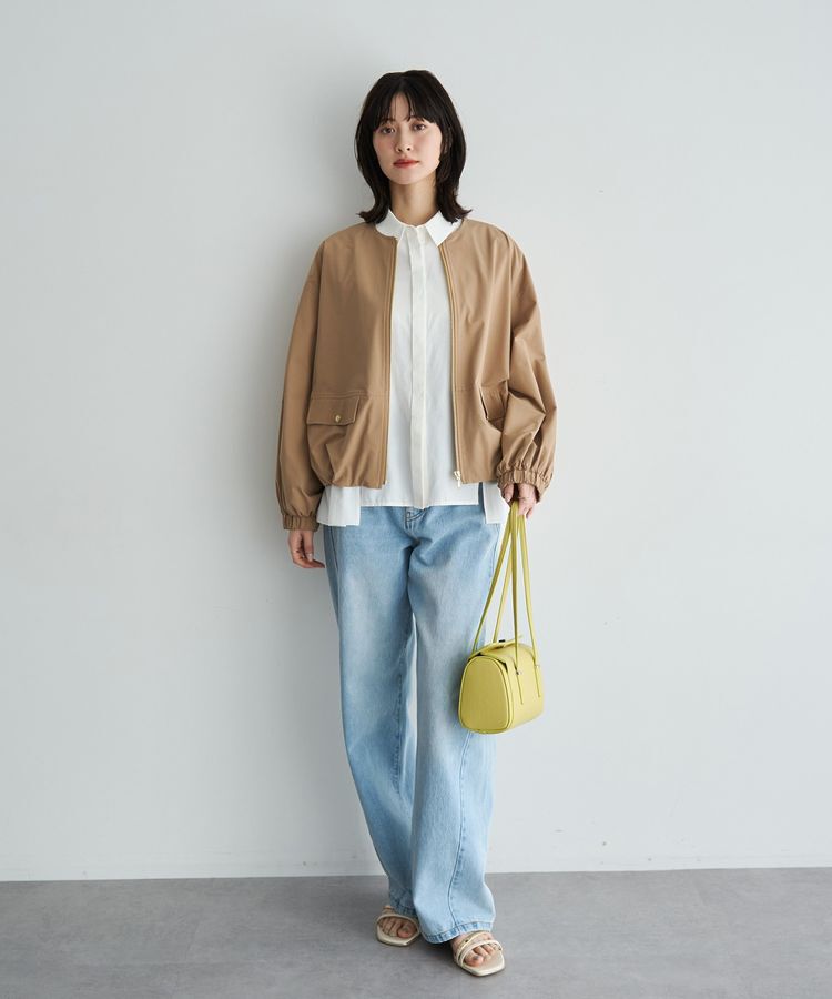 YECCA VECCA「ORGABITS切替ストレートデニム」|デニム|