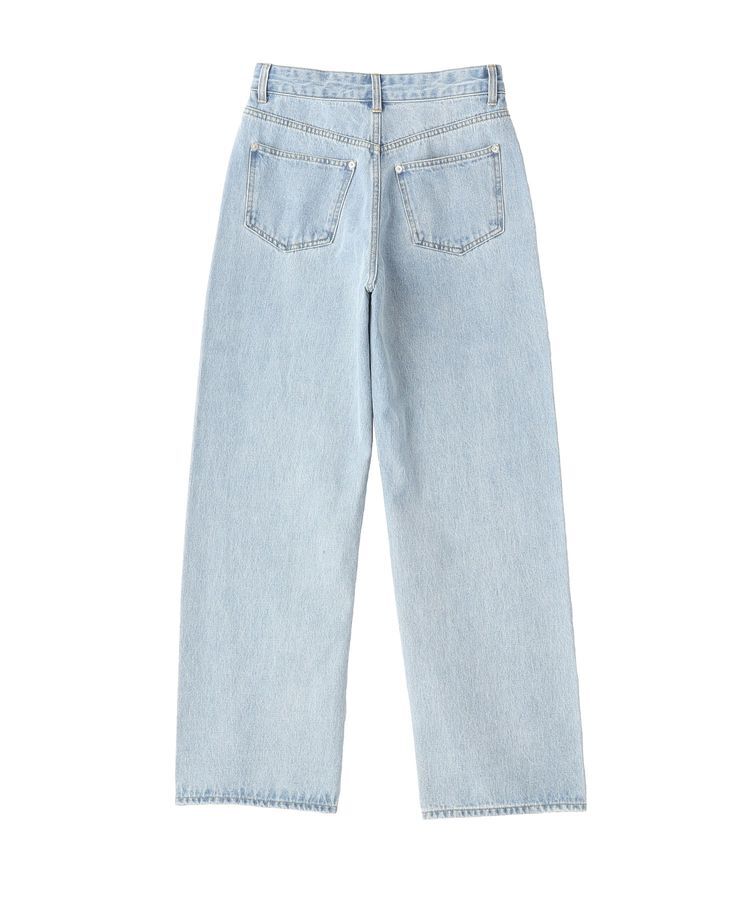 YECCA VECCA「ORGABITS切替ストレートデニム」|デニム|