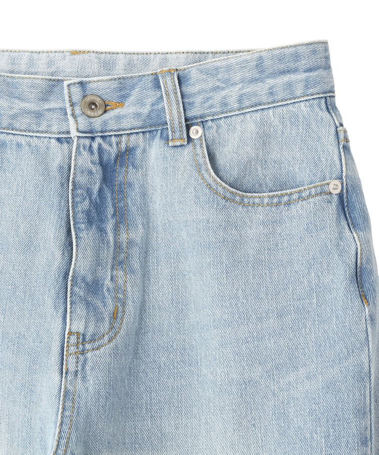 YECCA VECCA「ORGABITS切替ストレートデニム」|デニム|