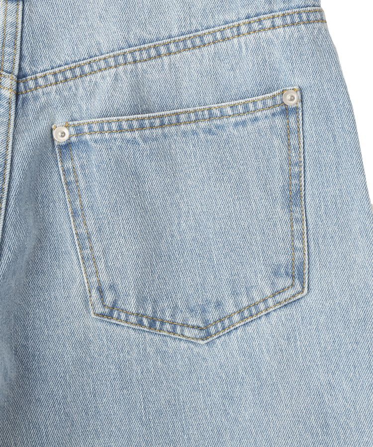 YECCA VECCA「ORGABITS切替ストレートデニム」|デニム|