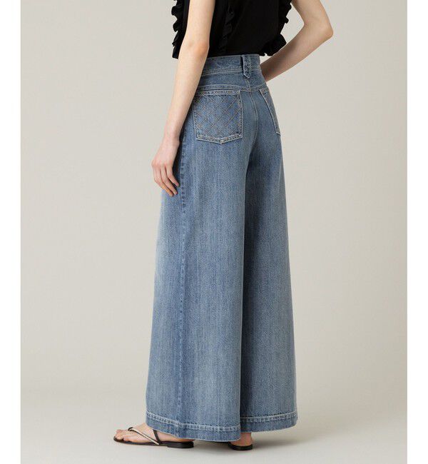 LOULOU WILLOUGHBY「【LOULOU WILLOUGHBY】デニムバギーパンツ」|デニム|