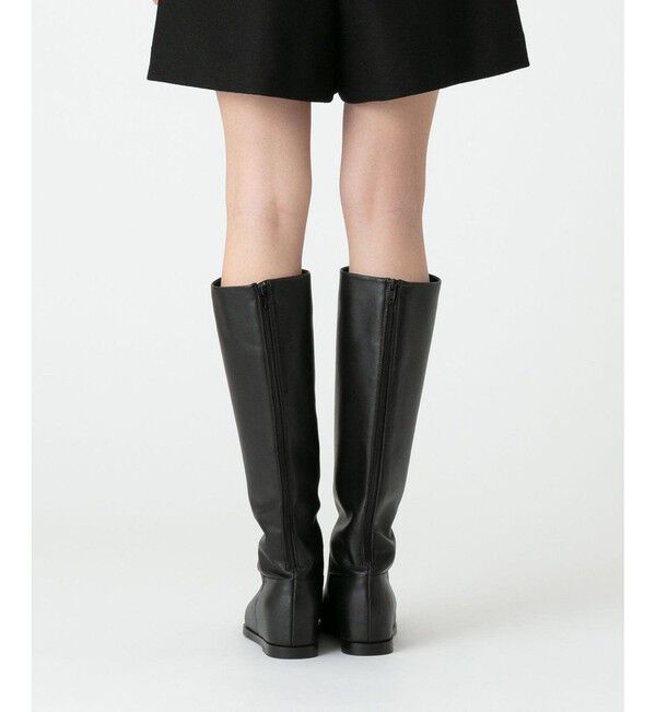 allureville「バックジップロングブーツ」|ロングブーツ|