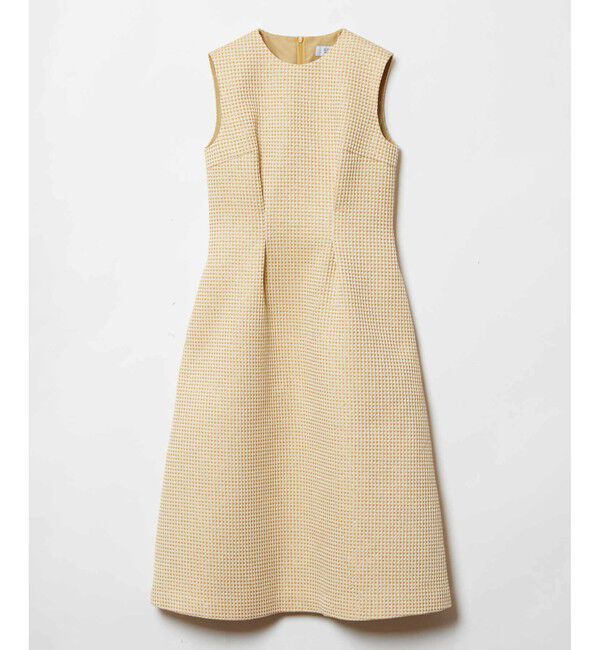 LOULOU WILLOUGHBY「【LOULOU WILLOUGHBY】スパークルジャガードノースリーブワンピース」|ワンピース|