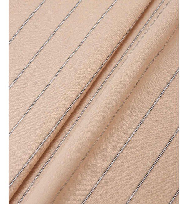 allureville「ピンストライプノットシャツワンピース」|ワンピース|