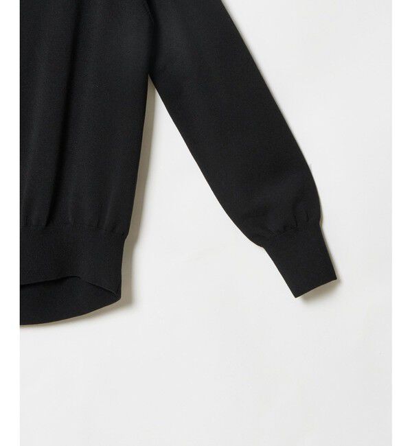 allureville「布帛コンビニットブルゾン」|カーディガン|