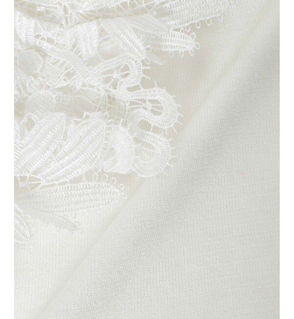 LOULOU WILLOUGHBY「【LOULOU WILLOUGHBY】アームレースプルオーバー」|ニット・セーター|