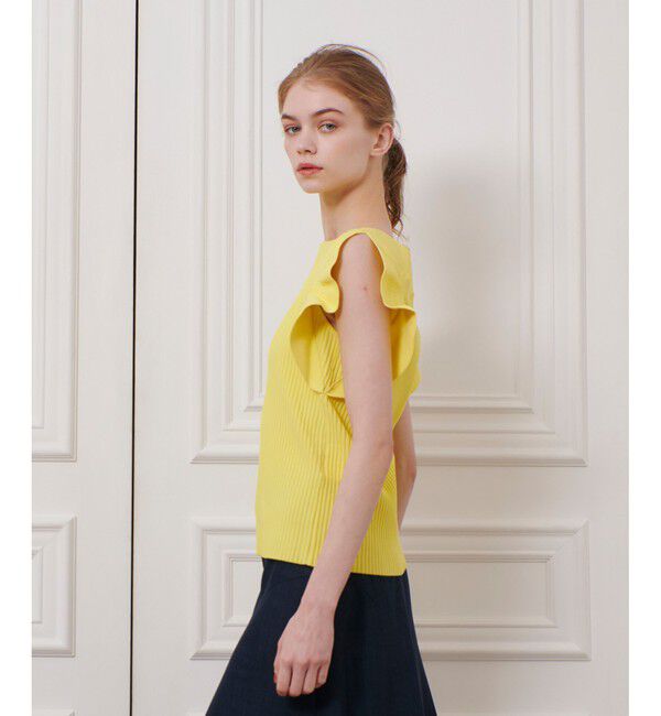 LOULOU WILLOUGHBY「【LOULOU WILLOUGHBY】スキャーラッププルオーバー」|ニット・セーター|