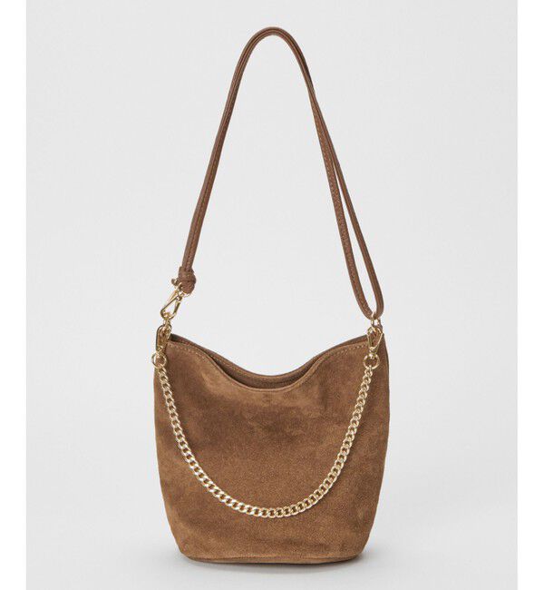 allureville「スエードチェーン２WAYショルダーバッグ」|ショルダー・メッセンジャー|