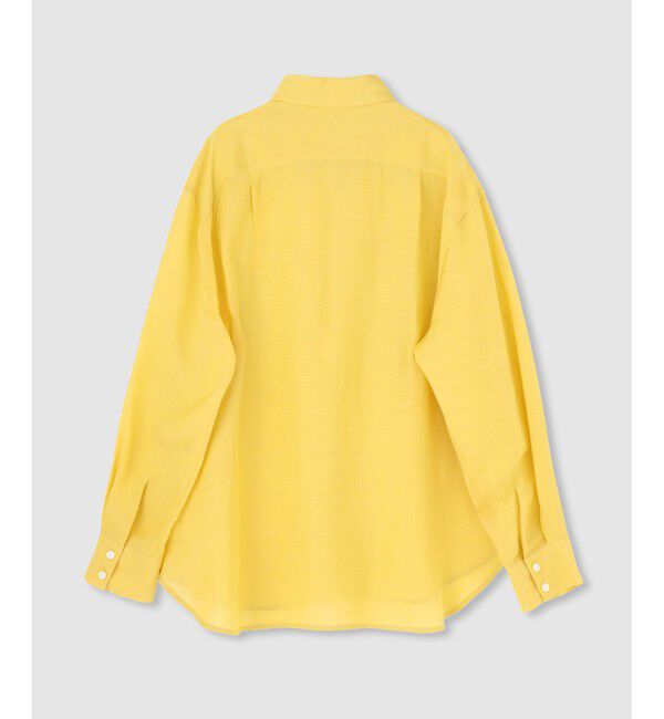 allureville「シアーリネンサファリシャツ」|シャツ・ブラウス|