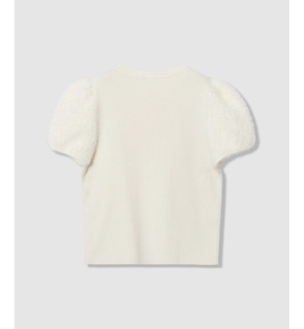 LOULOU WILLOUGHBY「WEB限定【LOULOU WILLOUGHBY】フェザースリーブプルオーバー」|ニット・セーター|