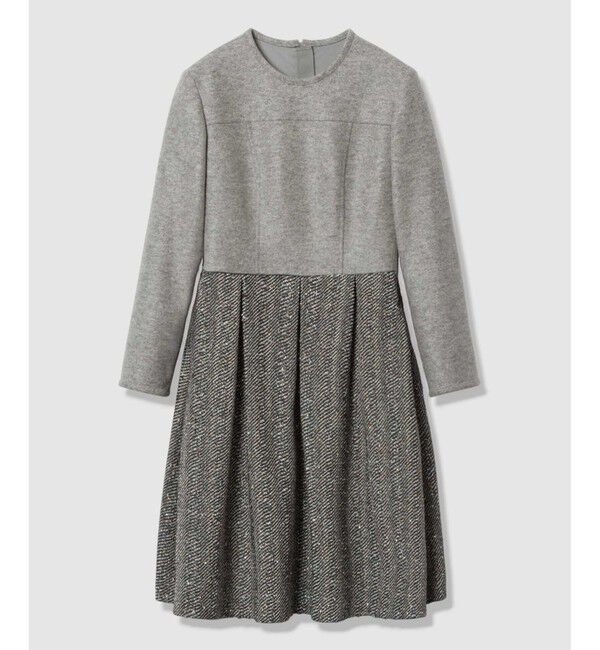 LOULOU WILLOUGHBY「【LOULOU WILLOUGHBY】LINTONラメツイードワンピース」|ワンピース|