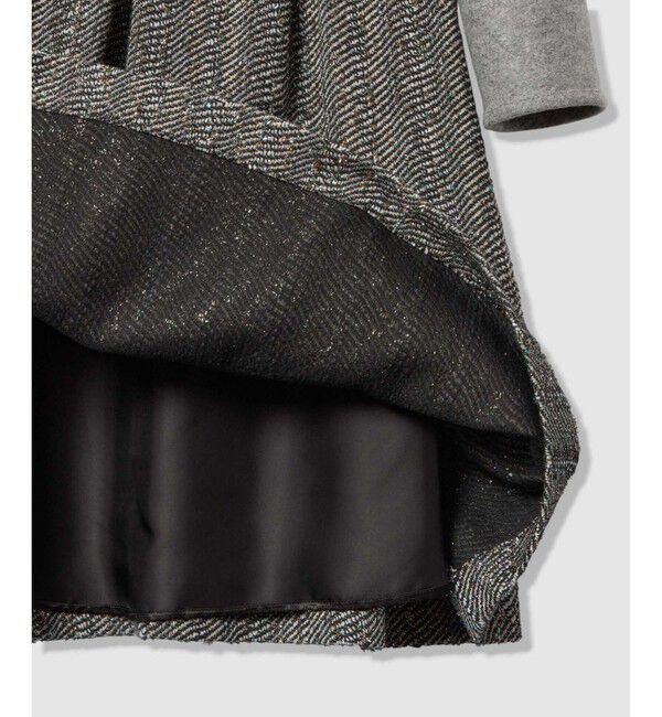 LOULOU WILLOUGHBY「【LOULOU WILLOUGHBY】LINTONラメツイードワンピース」|ワンピース|