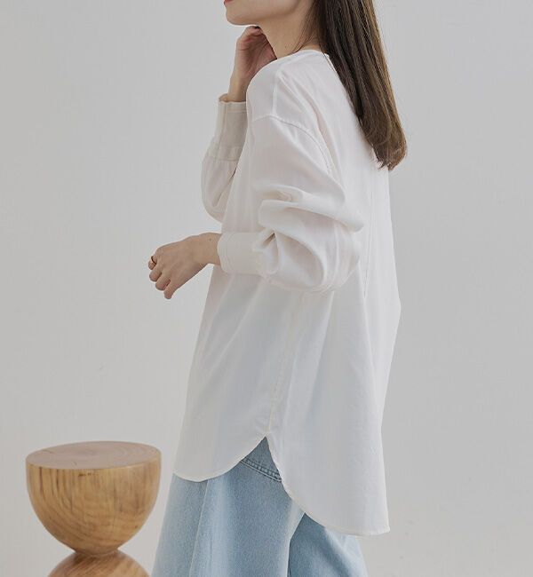  「【新色登場】レイヤードプルオーバーブラウス」|プルオーバー|