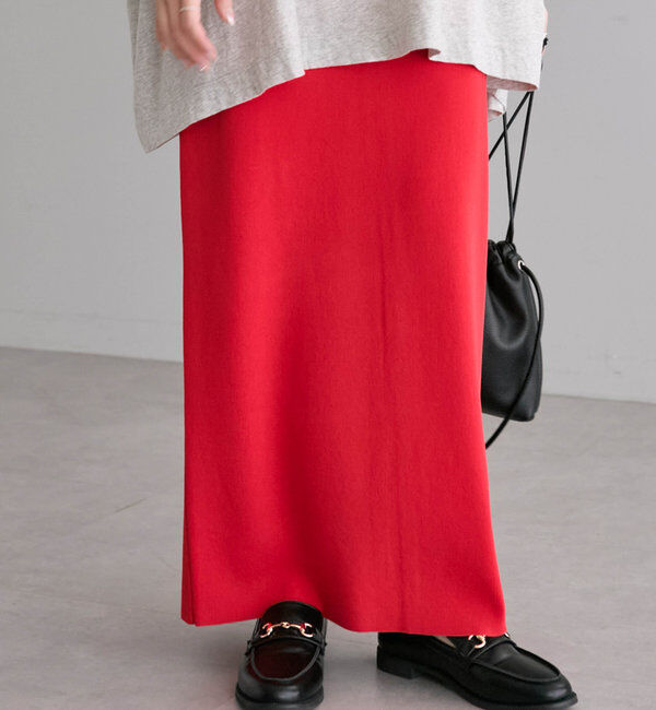  「《新色登場！/リバイバル》【-3kg見え / Du noir】ナロースカート」|スカート|