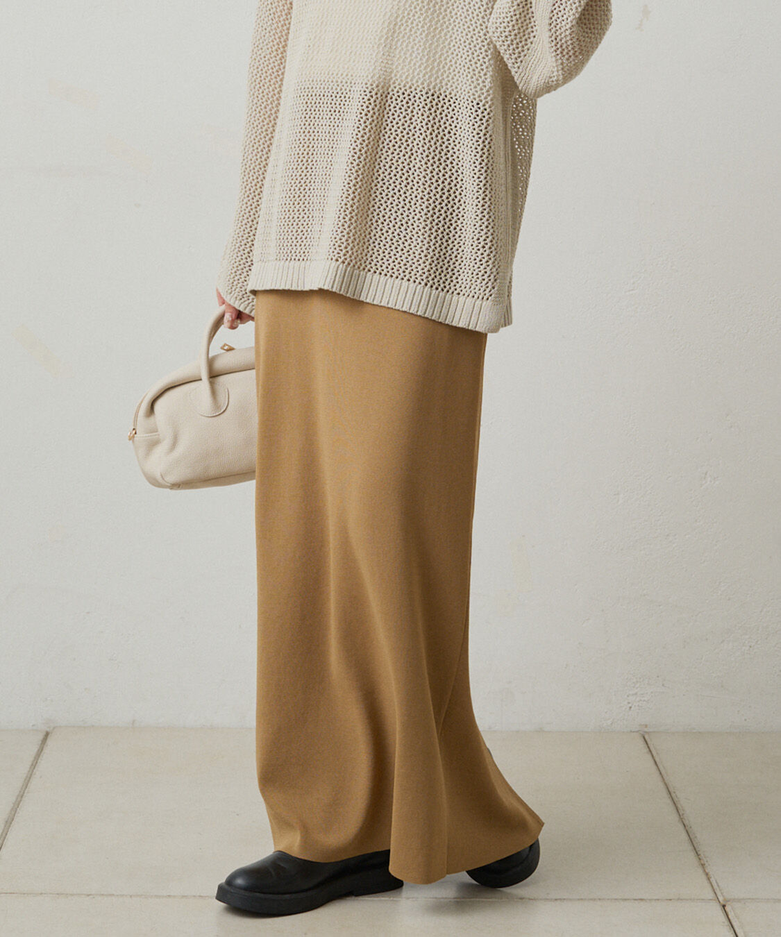  「《新色登場！/リバイバル》【-3kg見え / Du noir】ナロースカート」|スカート|