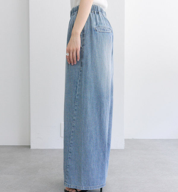  「【25th】綿麻デニムイージーパンツ」|その他|