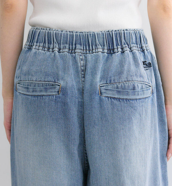  「【25th】綿麻デニムイージーパンツ」|その他|