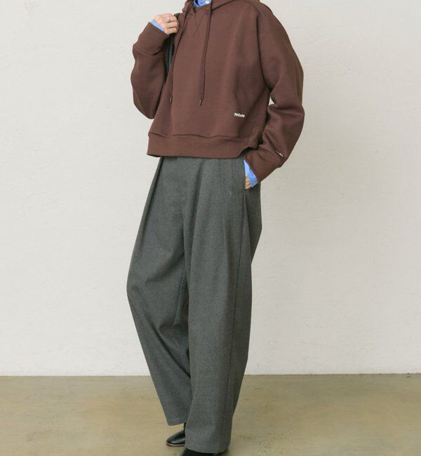  「コットンリヨセルロゴ刺繍シャツ」|シャツ・ブラウス|