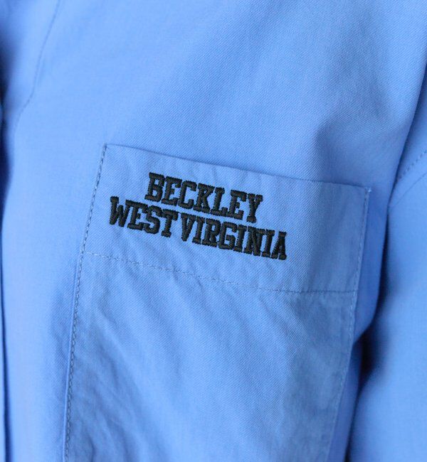  「コットンリヨセルロゴ刺繍シャツ」|シャツ・ブラウス|