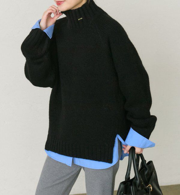  「コットンリヨセルロゴ刺繍シャツ」|シャツ・ブラウス|