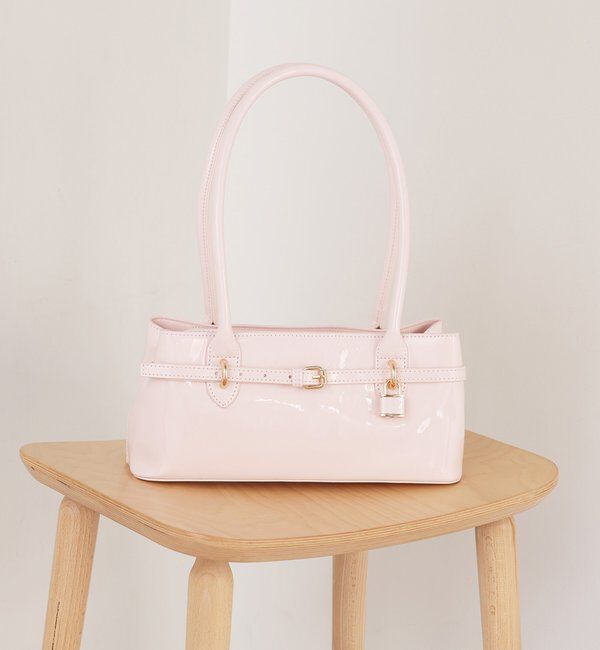  「ベルト付きエナメルバック」|ショルダー・メッセンジャー|