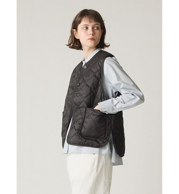 MidiUmi「MidiUmi ショートキルティングベスト」|ベスト・ジレ|