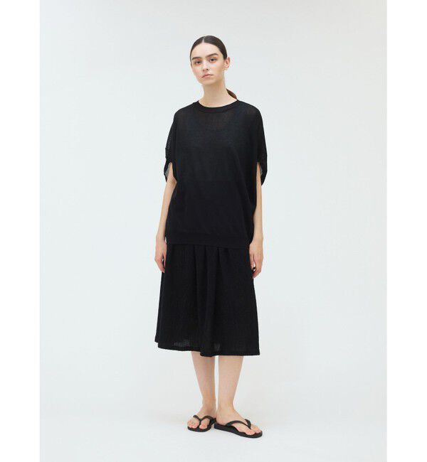 mizuiro ind「mizuiro ind ワイドコクーンシアーベスト」|ベスト・ジレ|