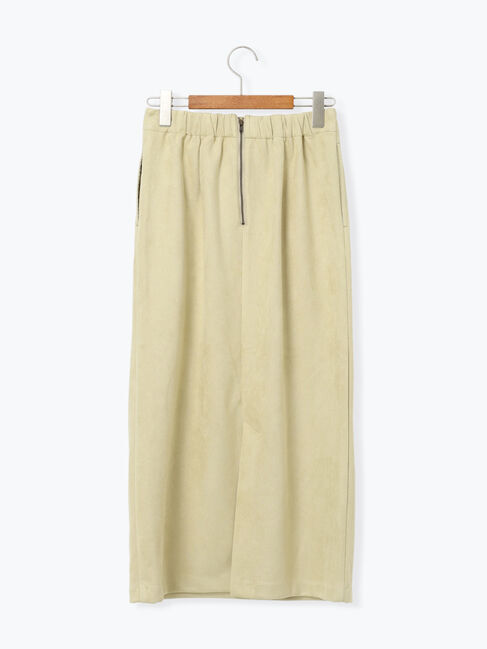 Lugnoncure「【選べる着丈】スウェード調タイトスカート」|スカート|