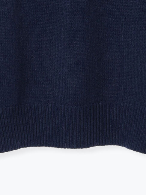 Lugnoncure「ピーチヤーン求心柄編みニット」|ニット・セーター|