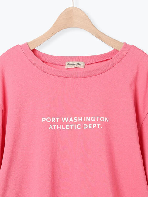 Samansa Mos2「袖タックTシャツ」|Tシャツ・カットソー|