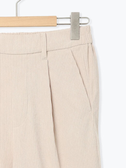 Samansa Mos2 blue「カットコールパンツ」|その他|