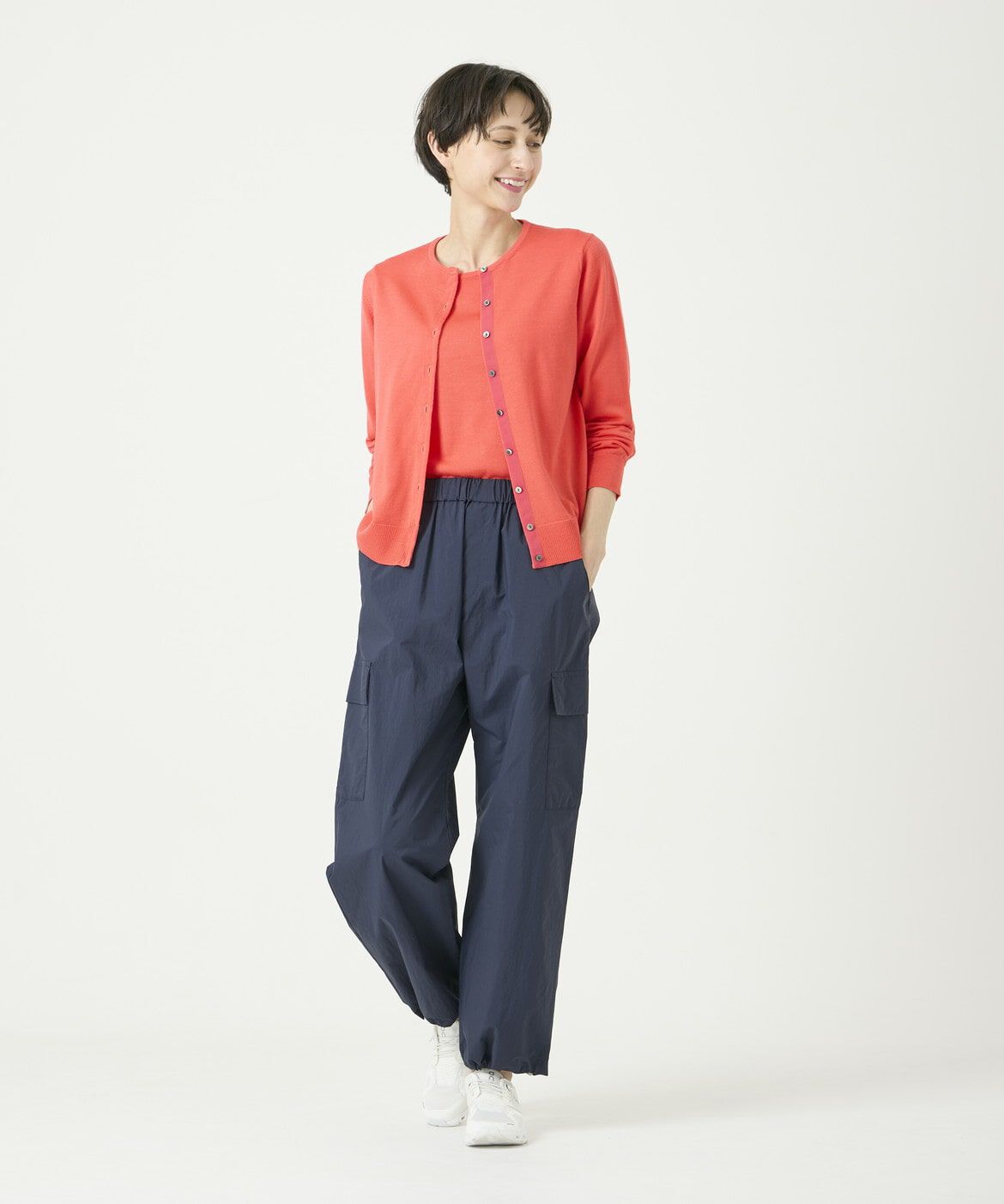 DAY by DAY it&rsquo;s international「ウォッシャブルウールクルーネックカーディガン《HARMONY》」|カーディガン|