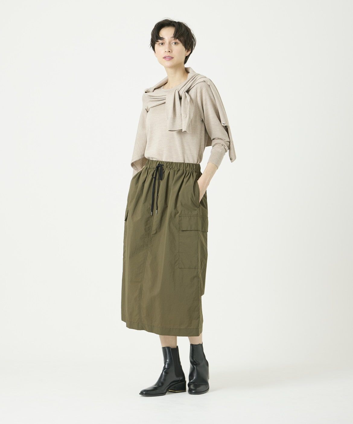 DAY by DAY it&rsquo;s international「ウォッシャブルウールクルーネックカーディガン《HARMONY》」|カーディガン|