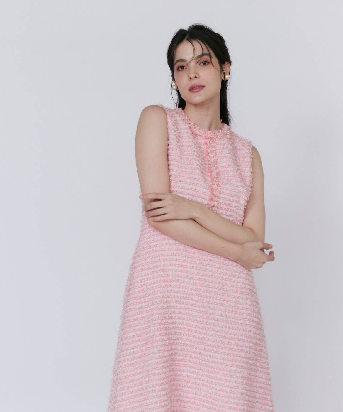 Maglie le cassetto「《M Maglie le cassetto》リントンツイードワンピース《Linton Tweeds》」|ワンピース|