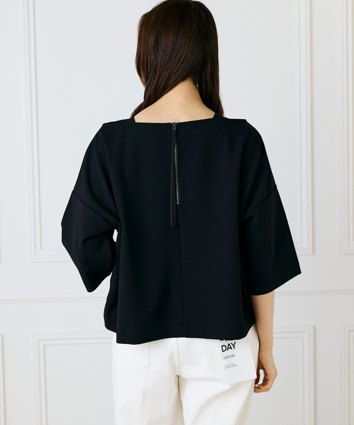 DAY by DAY it&rsquo;s international「ジョーゼットジャージーボトルネックプルオーバー」|Tシャツ・カットソー|