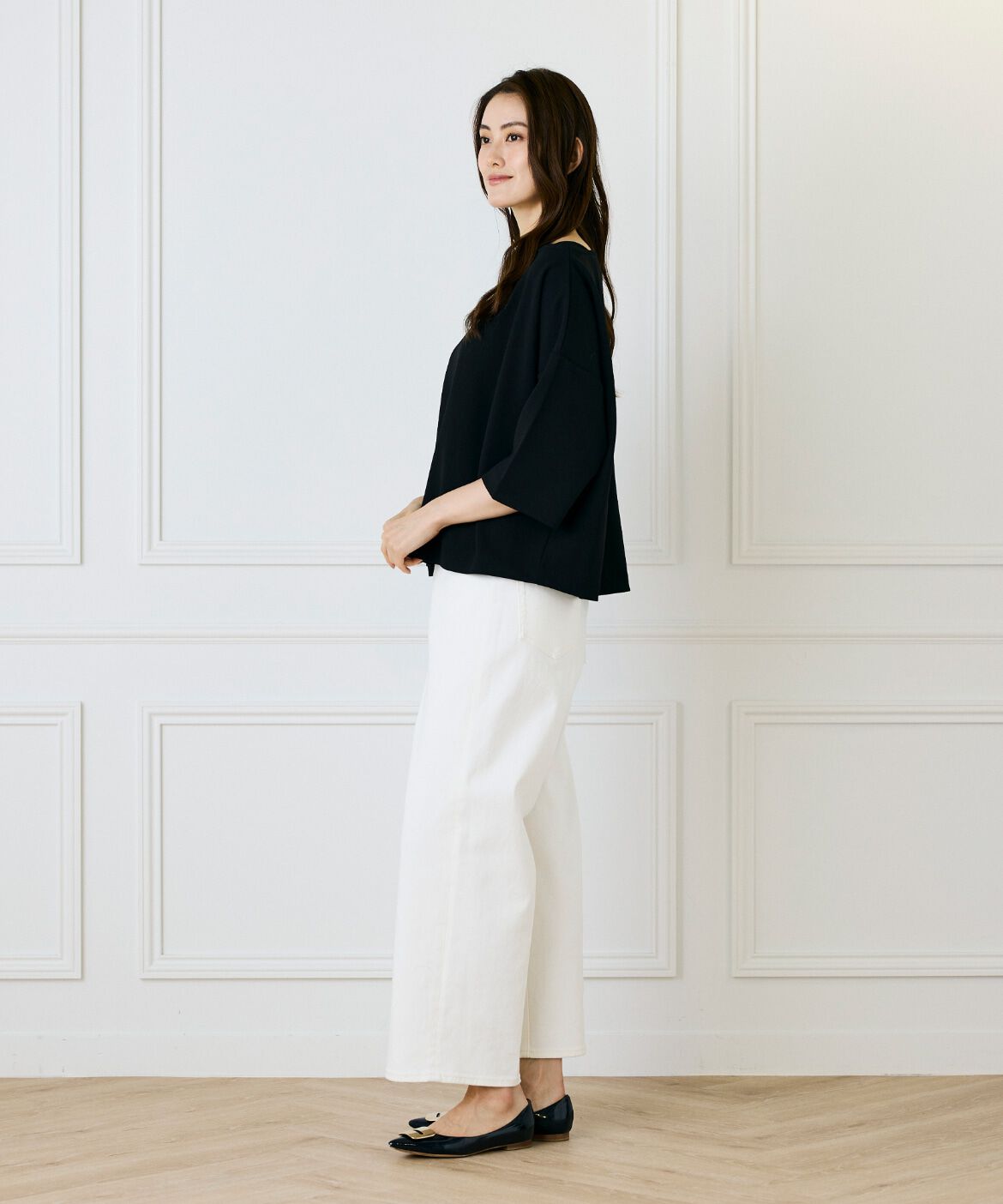 DAY by DAY it&rsquo;s international「ジョーゼットジャージーボトルネックプルオーバー」|Tシャツ・カットソー|