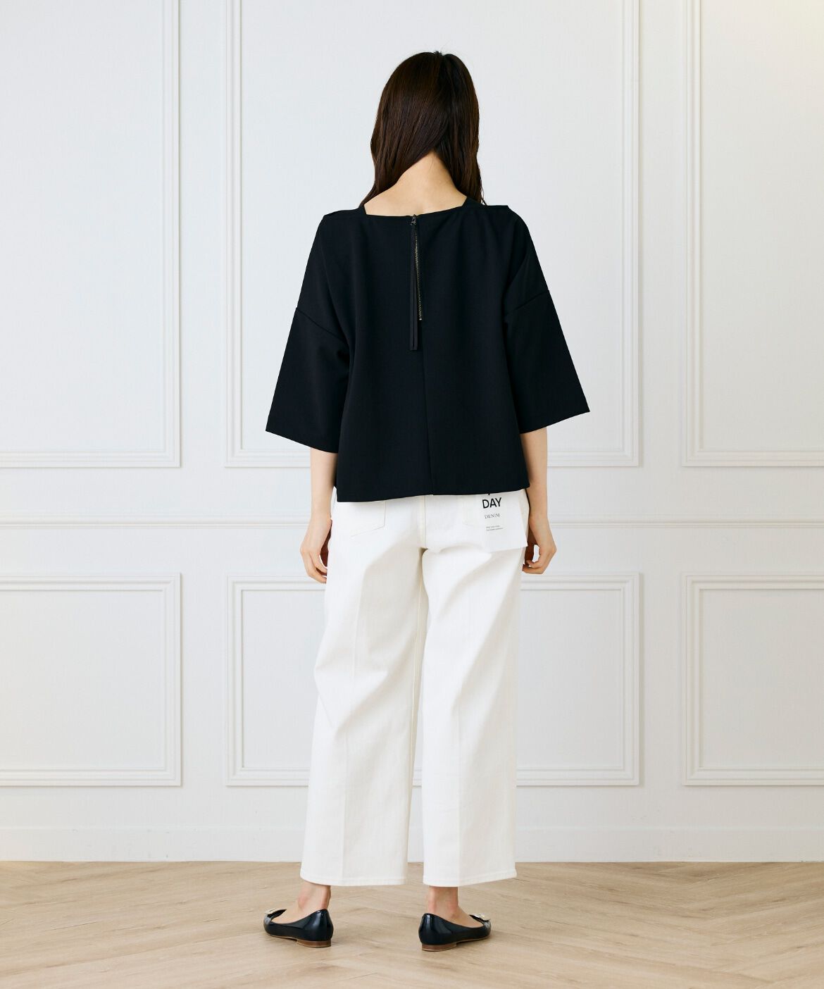 DAY by DAY it&rsquo;s international「ジョーゼットジャージーボトルネックプルオーバー」|Tシャツ・カットソー|