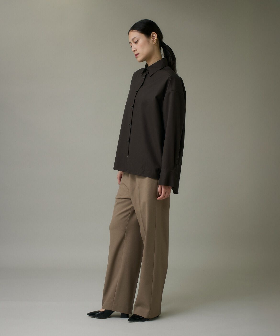 DAY by DAY it&rsquo;s international「ウールドロップシャツ《アリエスウール Super120S'》」|シャツ・ブラウス|