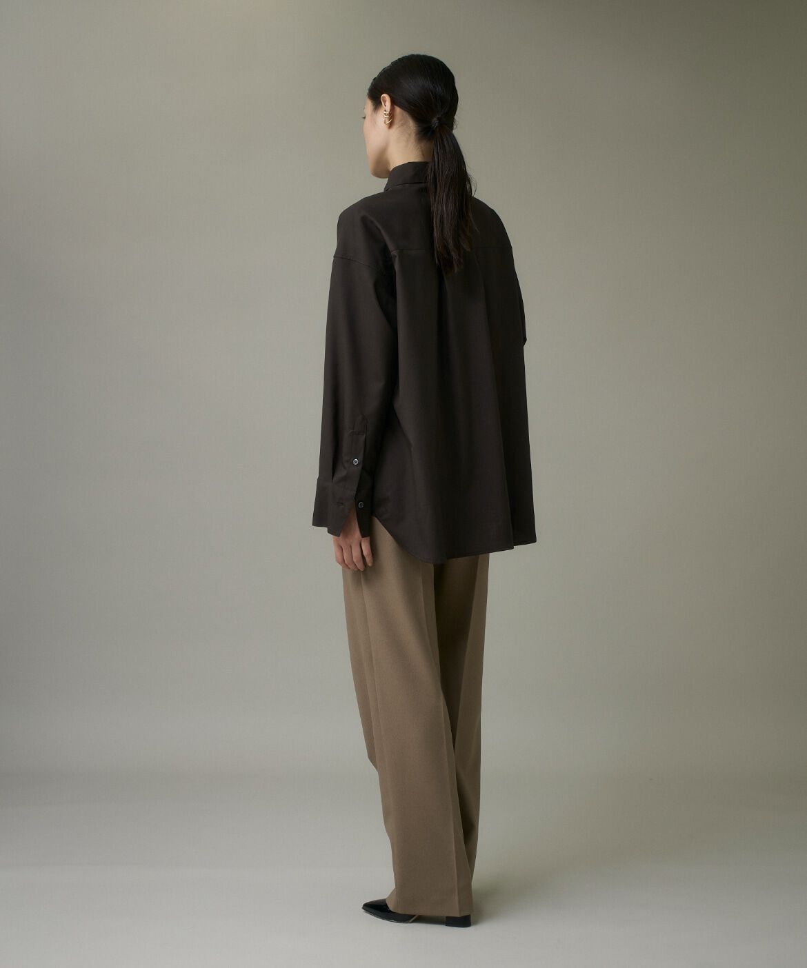 DAY by DAY it&rsquo;s international「ウールドロップシャツ《アリエスウール Super120S'》」|シャツ・ブラウス|