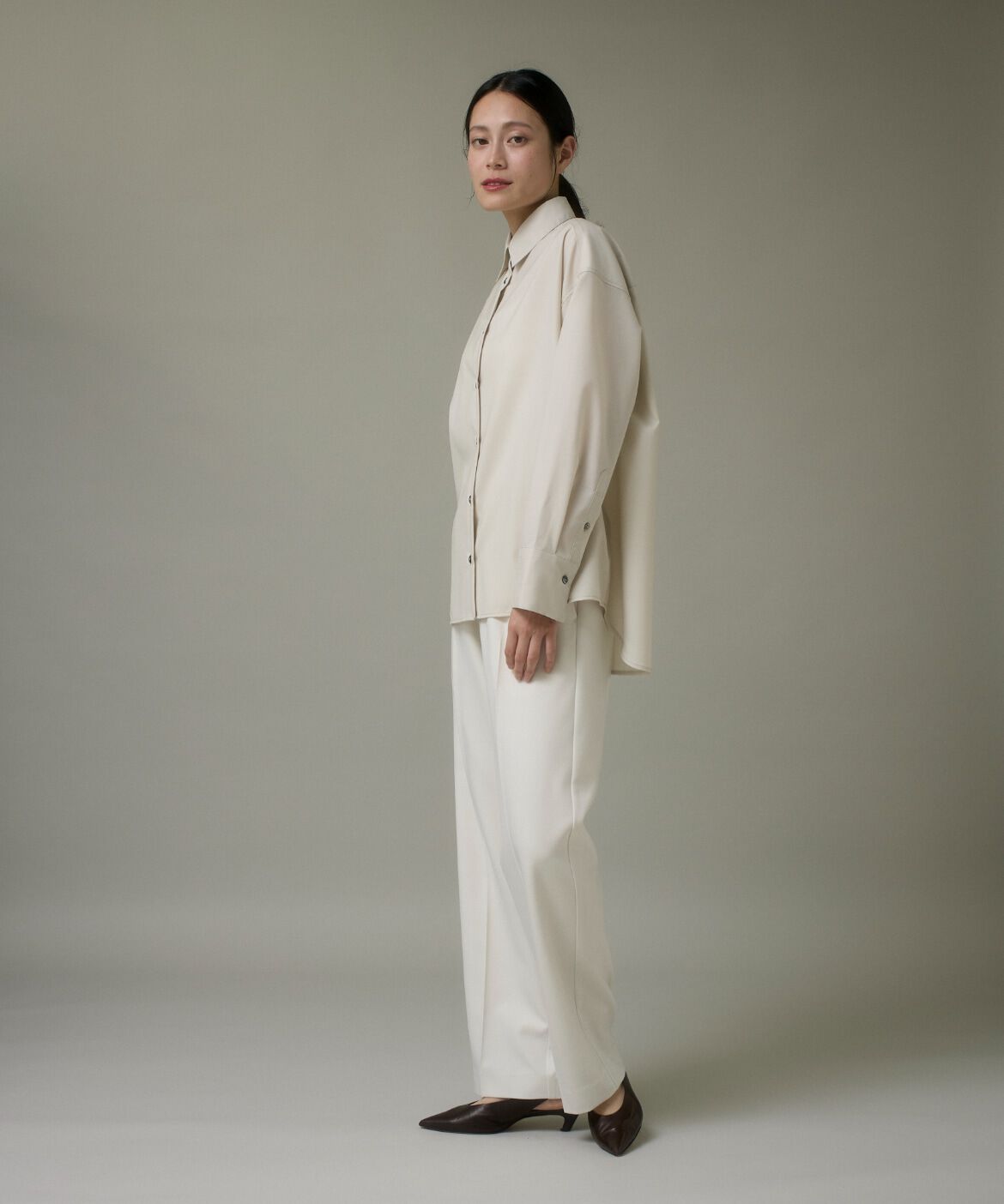 DAY by DAY it&rsquo;s international「ウールドロップシャツ《アリエスウール Super120S'》」|シャツ・ブラウス|