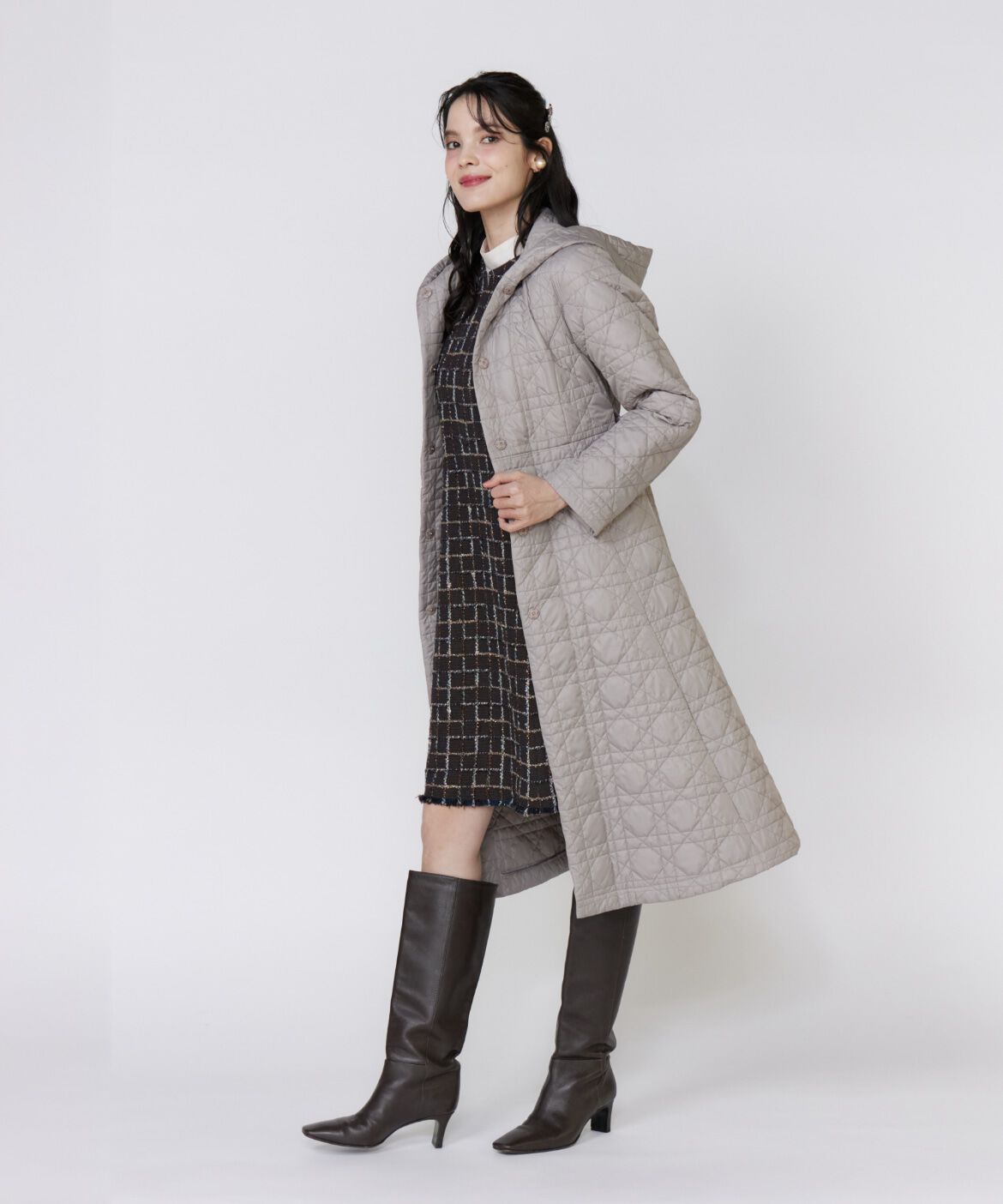 Maglie le cassetto「《ﾌﾗﾝﾄﾞﾙ45周年限定ｺﾚｸｼｮﾝ》ﾘﾝﾄﾝﾂｲｰﾄﾞﾜﾝﾋﾟｰ  」|ワンピース|