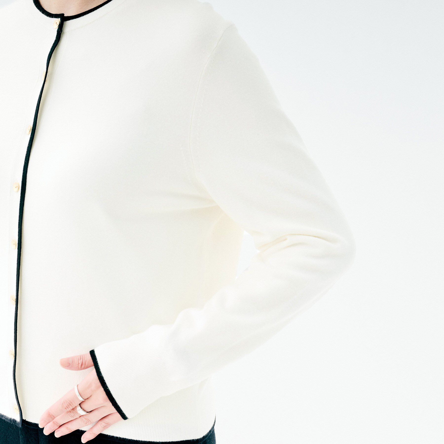 UNTITLED「【アンサンブル可/洗える】ウォームスパン カーディガン」|カーディガン|