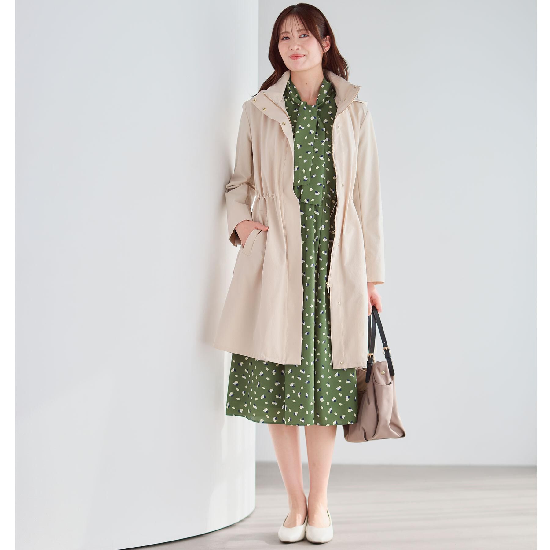 Reflect「【中綿ライナー付き】ライナー付きフーデッドロングコート」|その他|